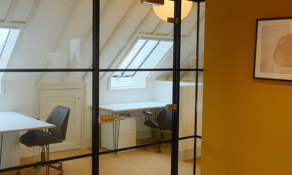 Dedicated co-working desks