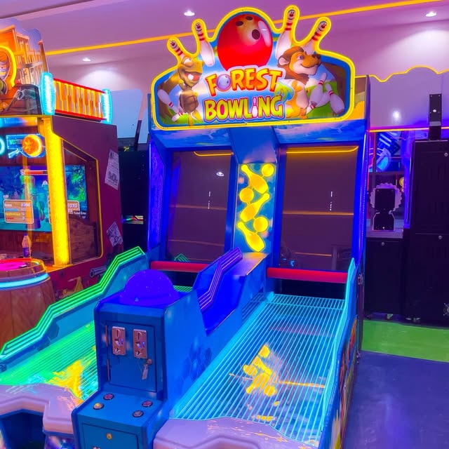 Indoor Arcade & Bowling Area
