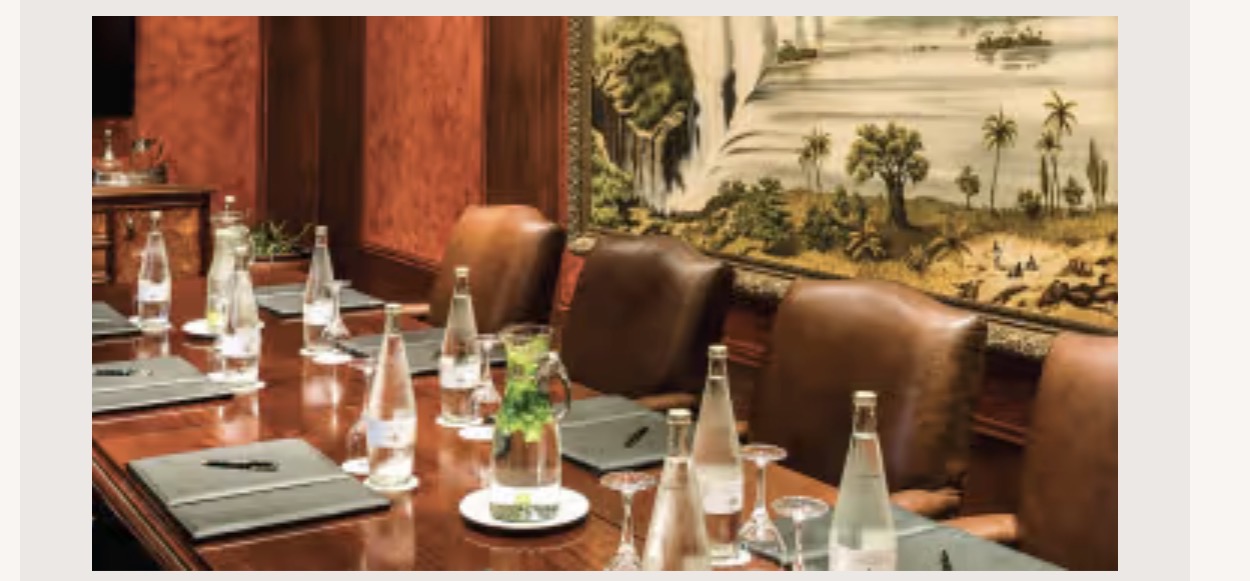 The Royal Livingstone Boardroom