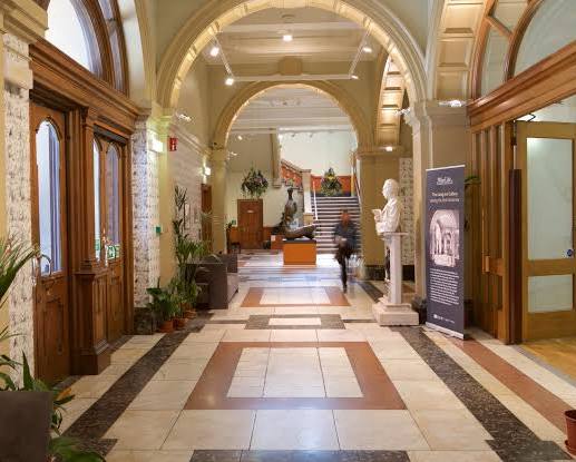Marble Hall and Café Laing
