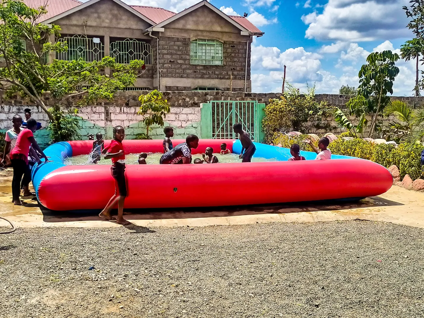Kids' Play Area & Swimming Pool