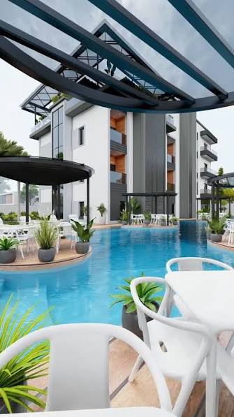 Outdoor Poolside Lounge & Event Space
