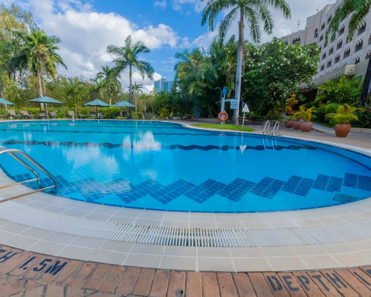 Poolside Deck & Terrace