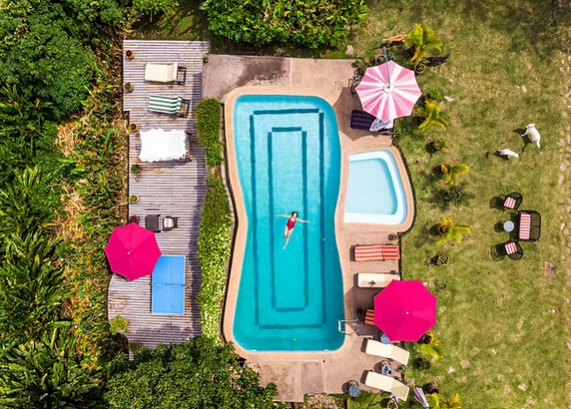 Gardens & Poolside Area