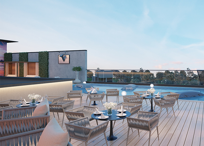 The Cloud Terrace & Skyline Pool