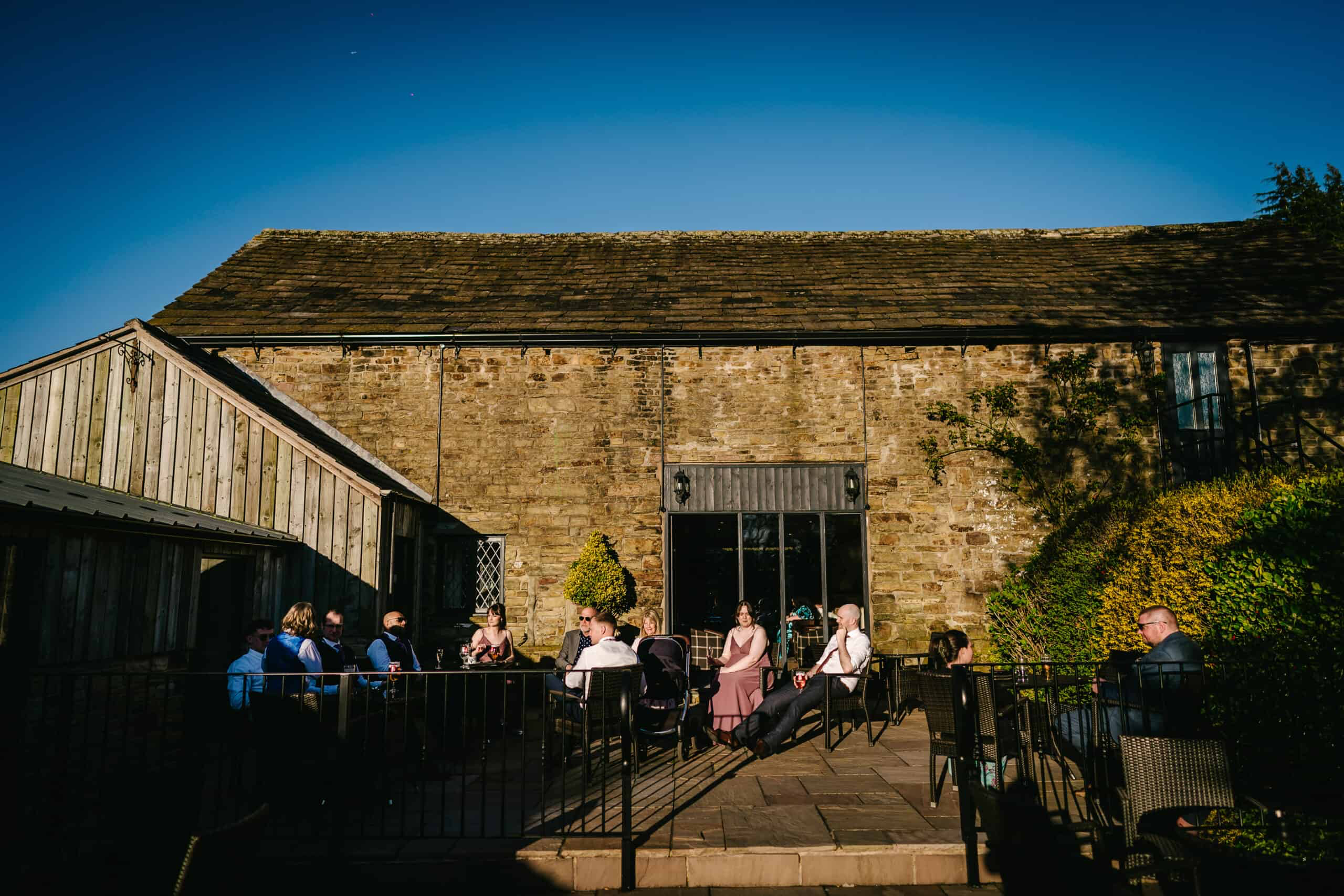 The Outdoor Terrace & Patio Area