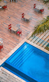 Outdoor Swimming Pool Deck & Terrace