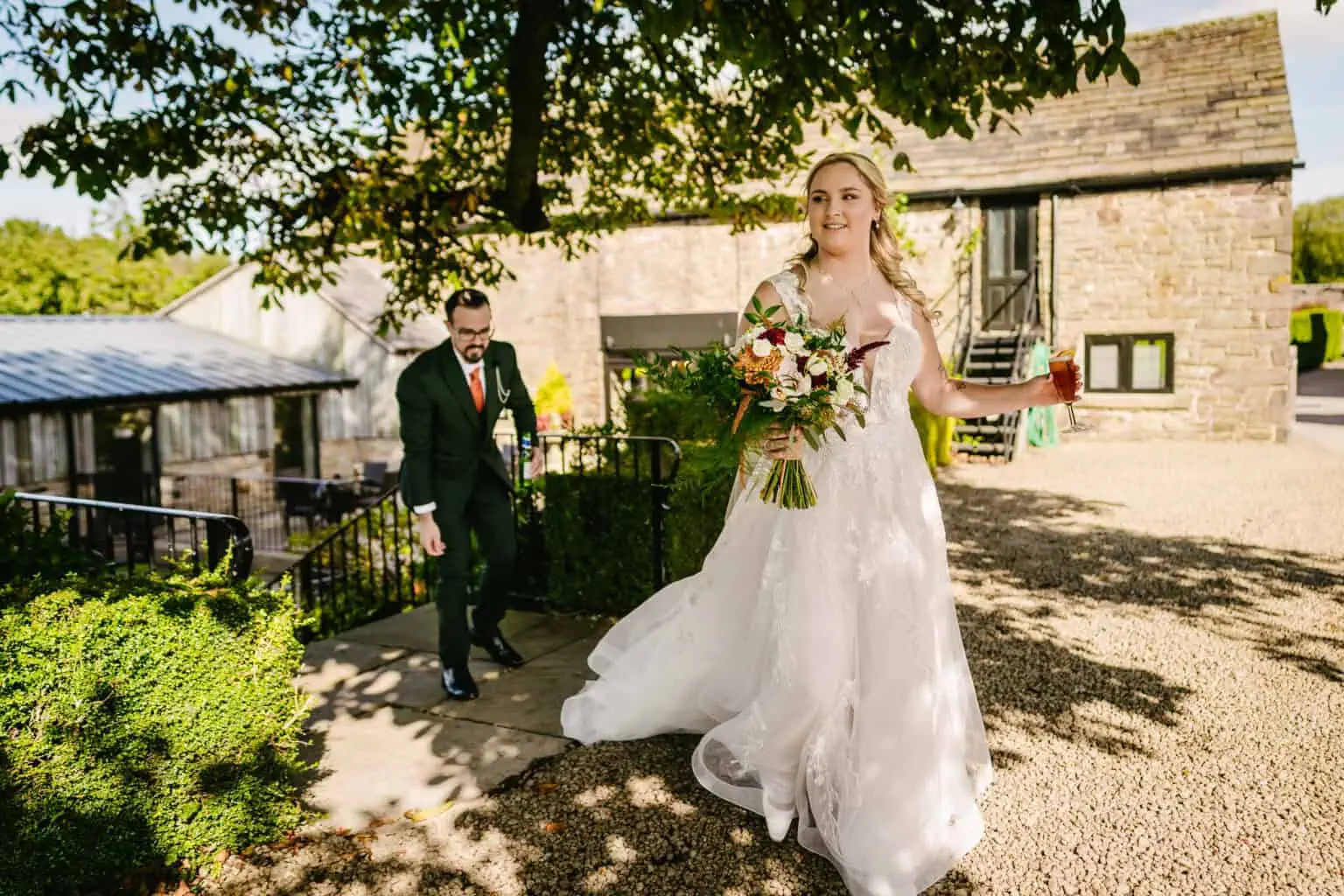The Courtyard & Cobblestone Pathways