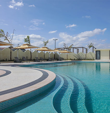 Pool and Bar Area