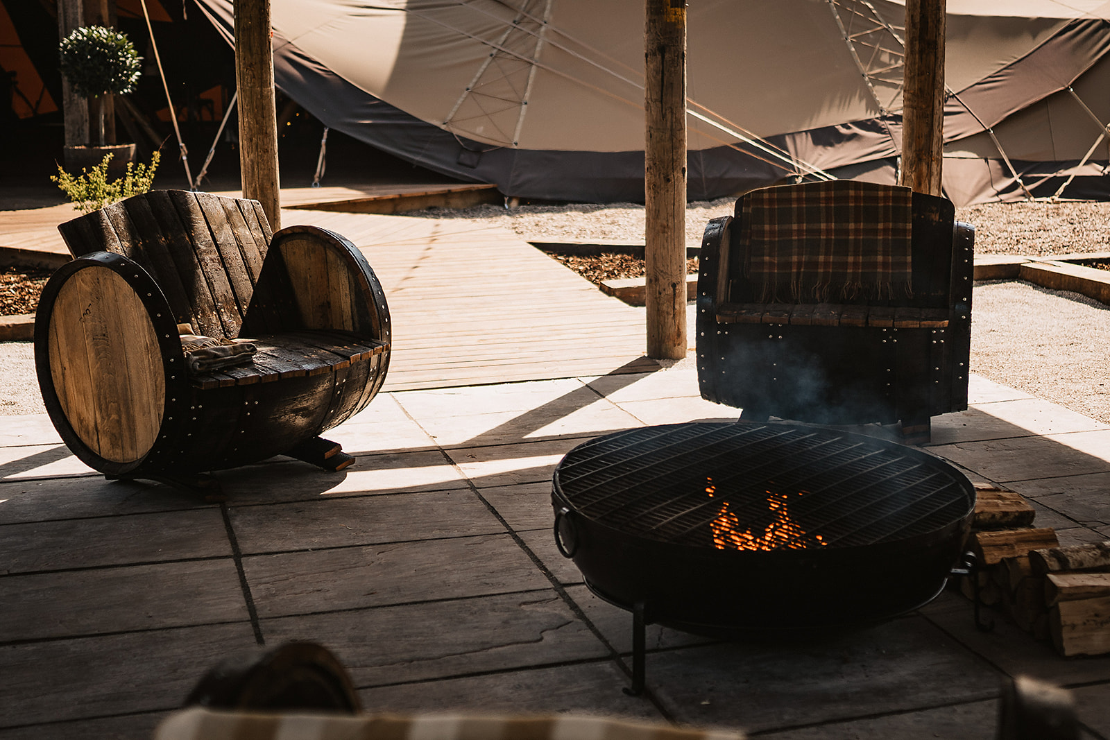 The Firepit Huts