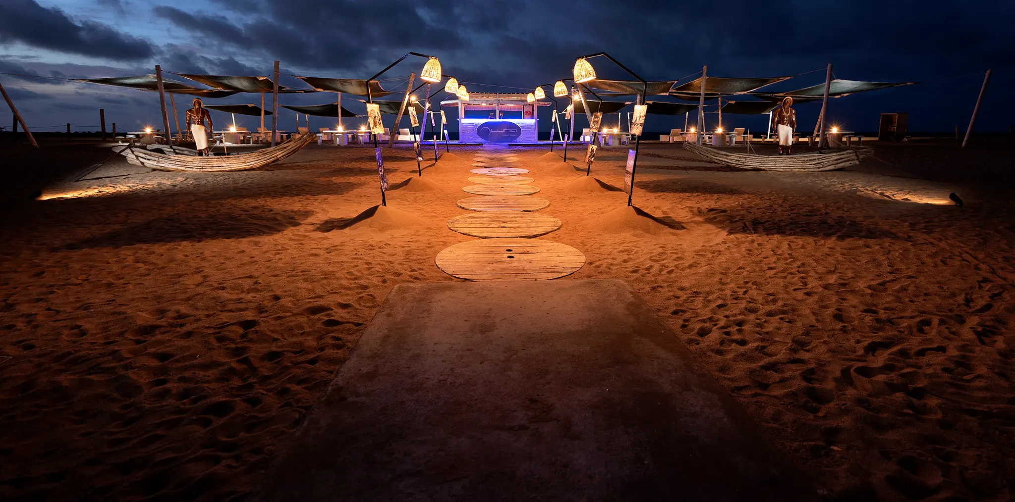 Beach and terrace
