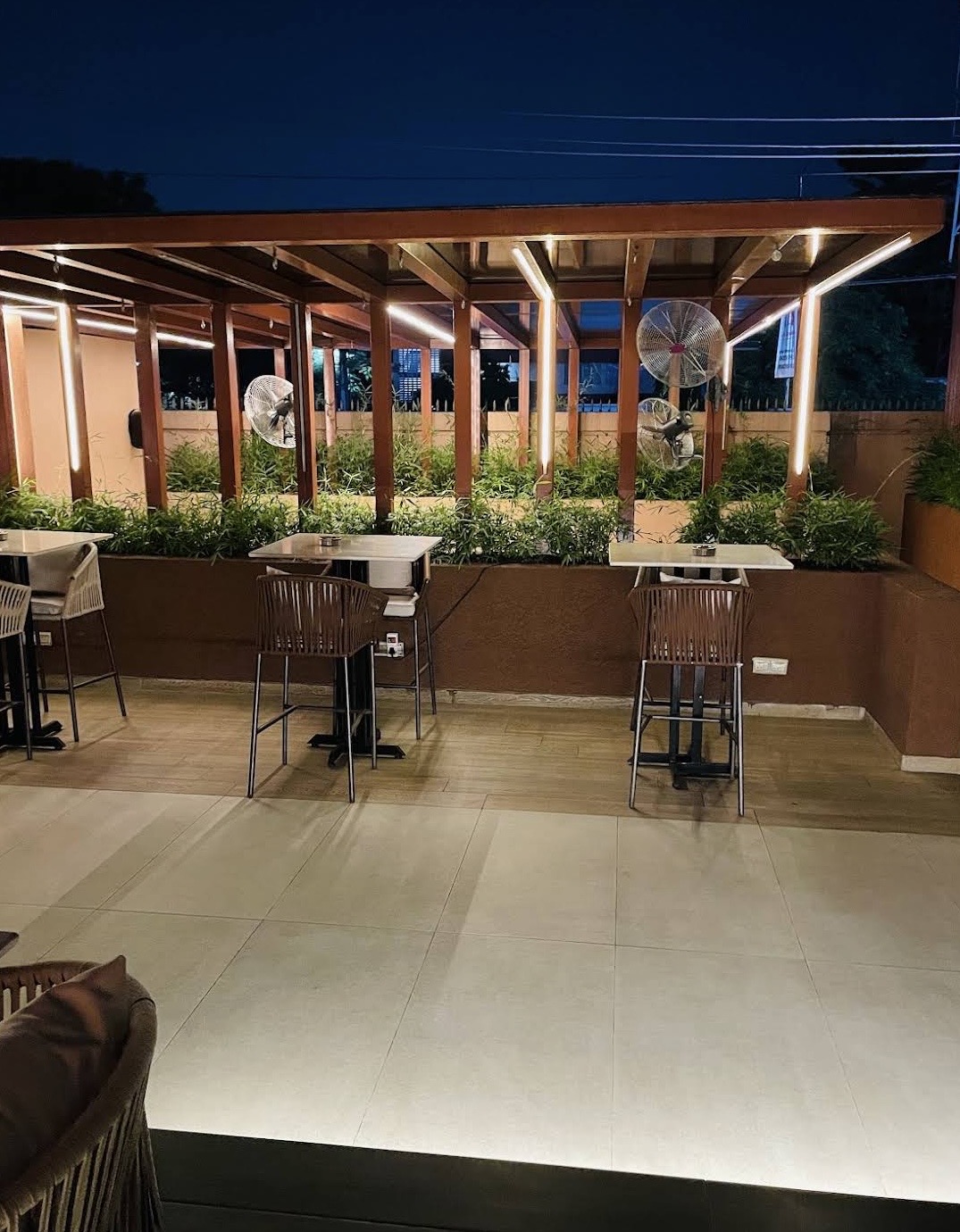 The Outdoor Balcony Terrace