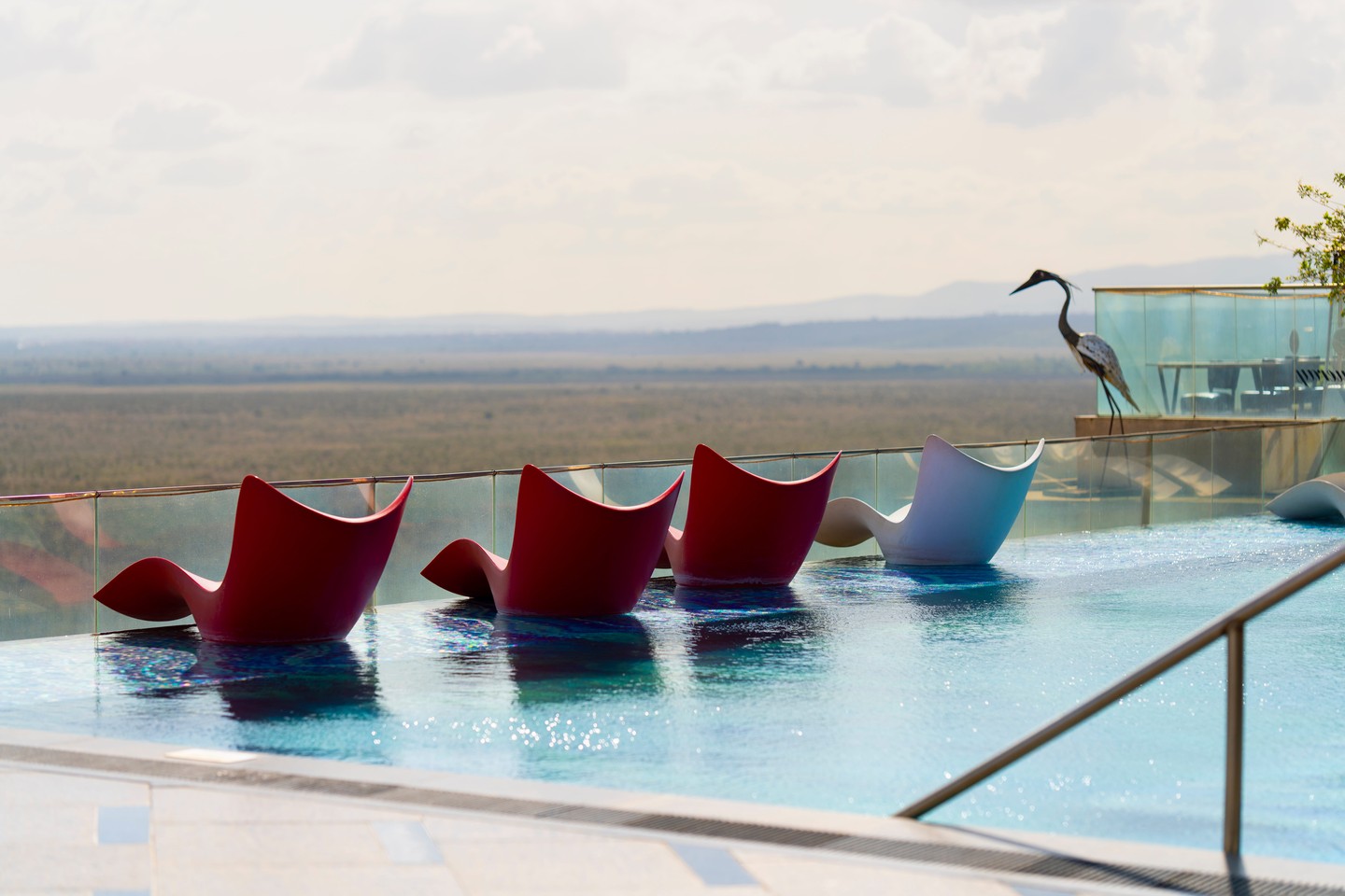 The Outdoor Pool Area