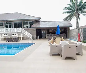 Outdoor Swimming Pool Oasis